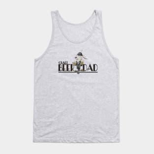 Craft Beer Rabbit Dad Tank Top